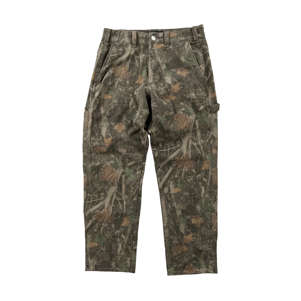 Abercrombie & Fitch Loose Camo Carpenter Pant Men 30x26.5 Real Tree Camo Utility